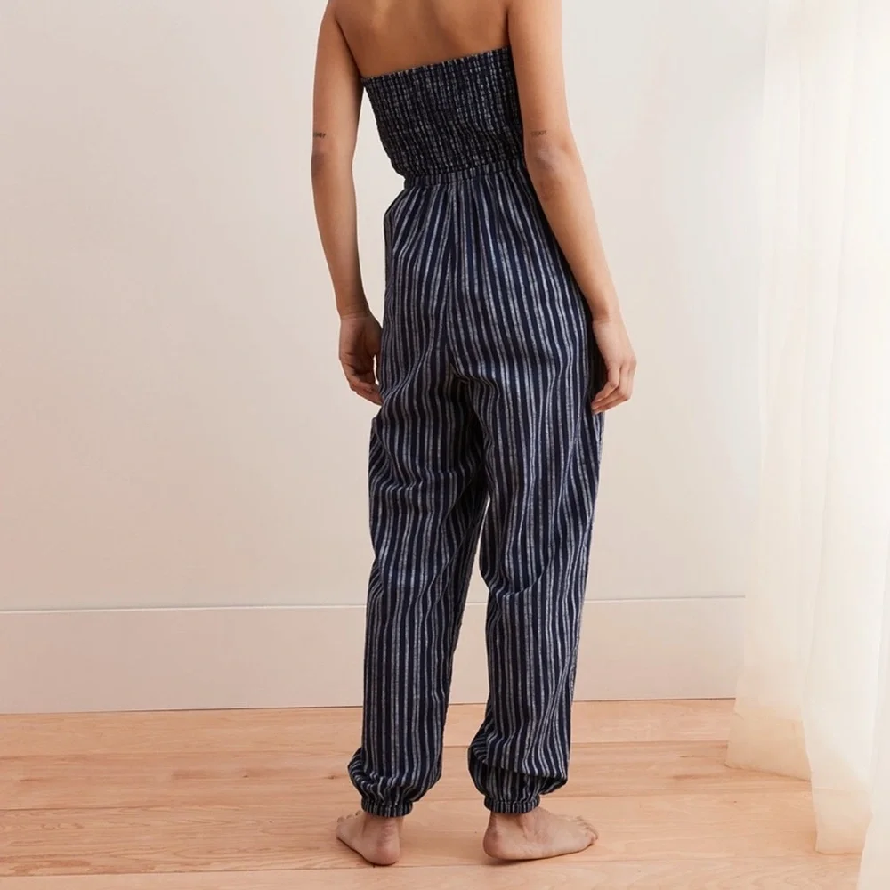 AERIE STRAPLESS JUMPSUIT - Picture 2 of 6